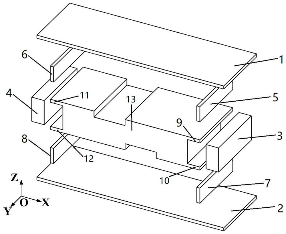 Longitudinal-bending coupled linear ultrasonic motor based on counter-rotating eccentric stator