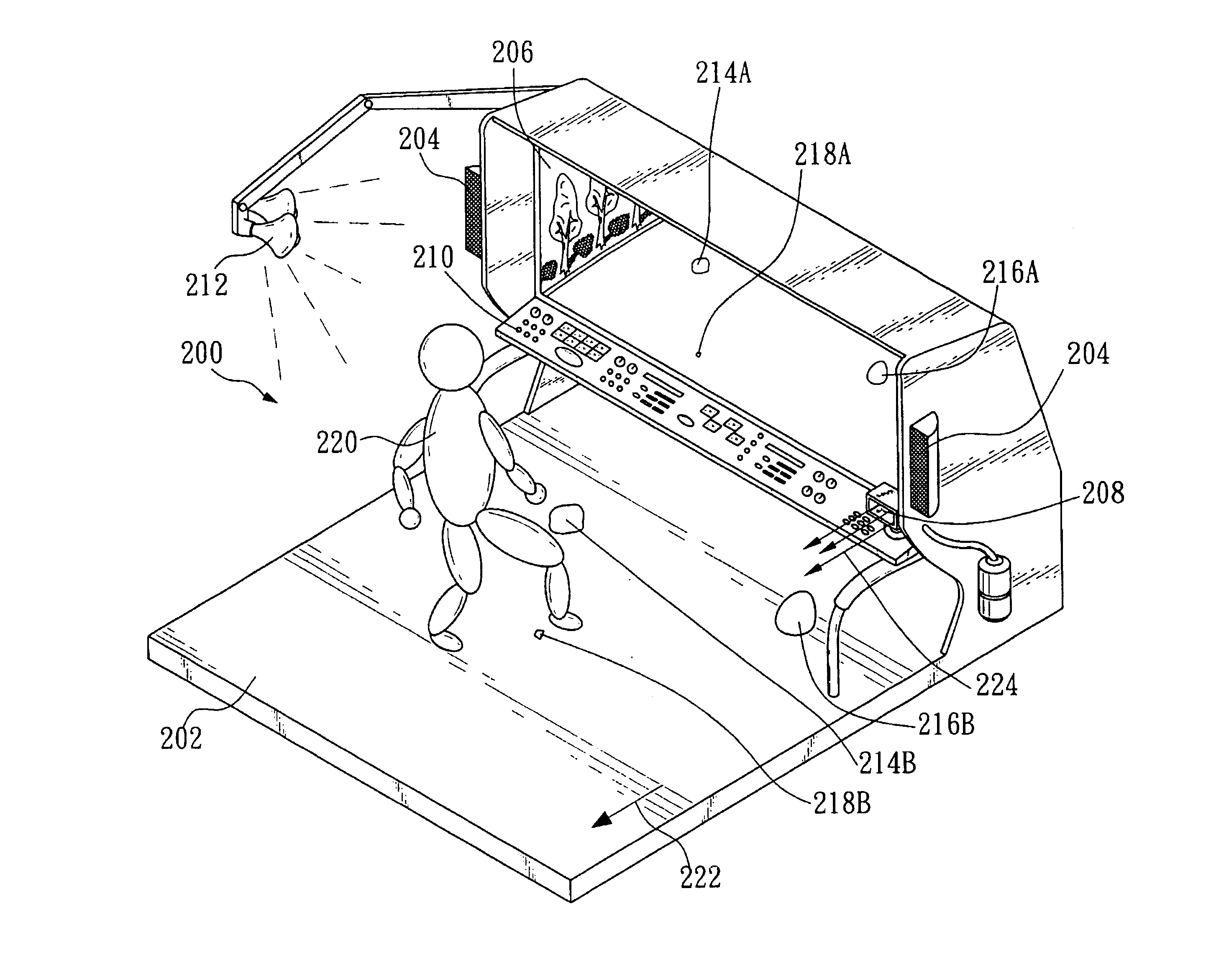 Real-scene tour simulation system and method of the same