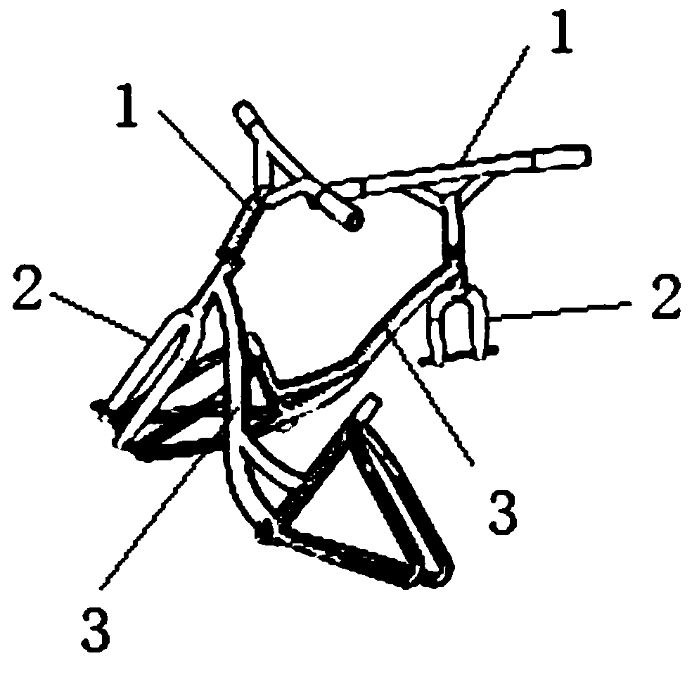 Method for assembling recycled shared bicycles into artificial fish reef