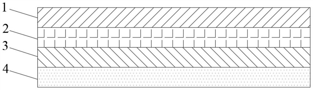 Infrared flexible standard target for evaluating field infrared camouflage effect of camouflage equipment