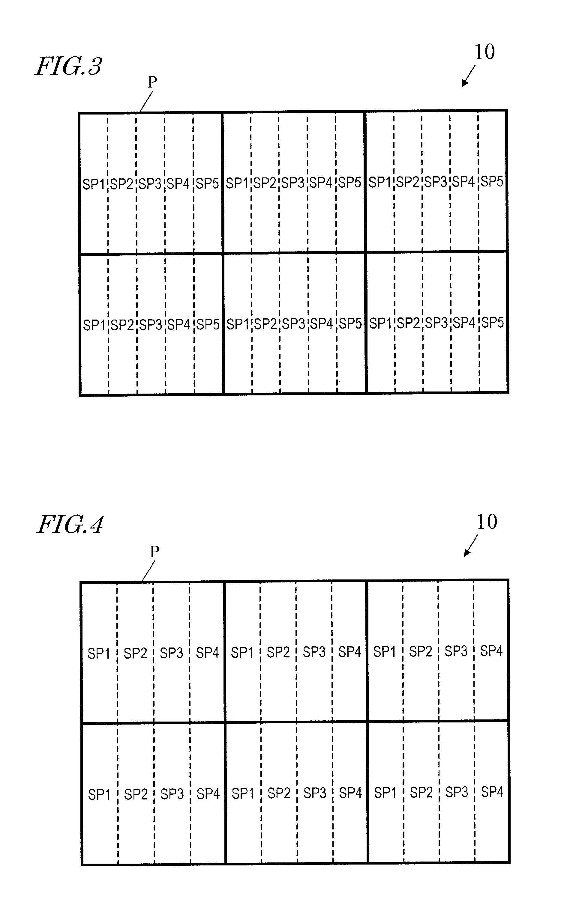 Multi-primary colour display device