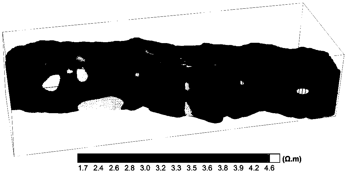 Method for extracting center-line airborne geophysical prospecting data extraction method of curved railway tunnel