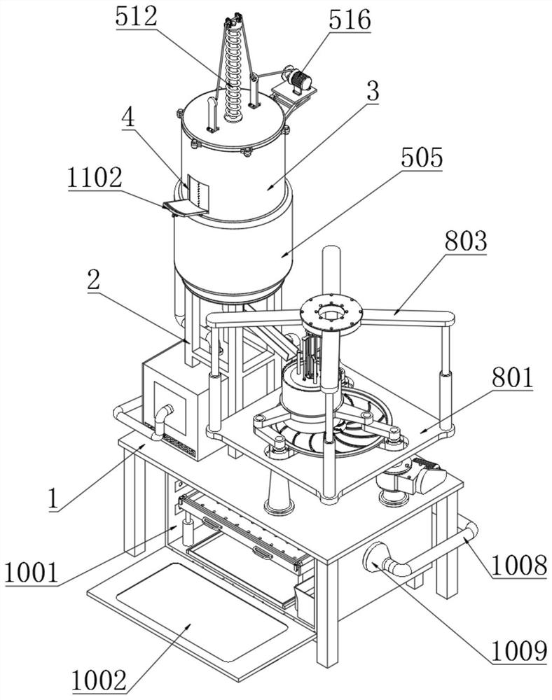 Breakage-proof tea processing device