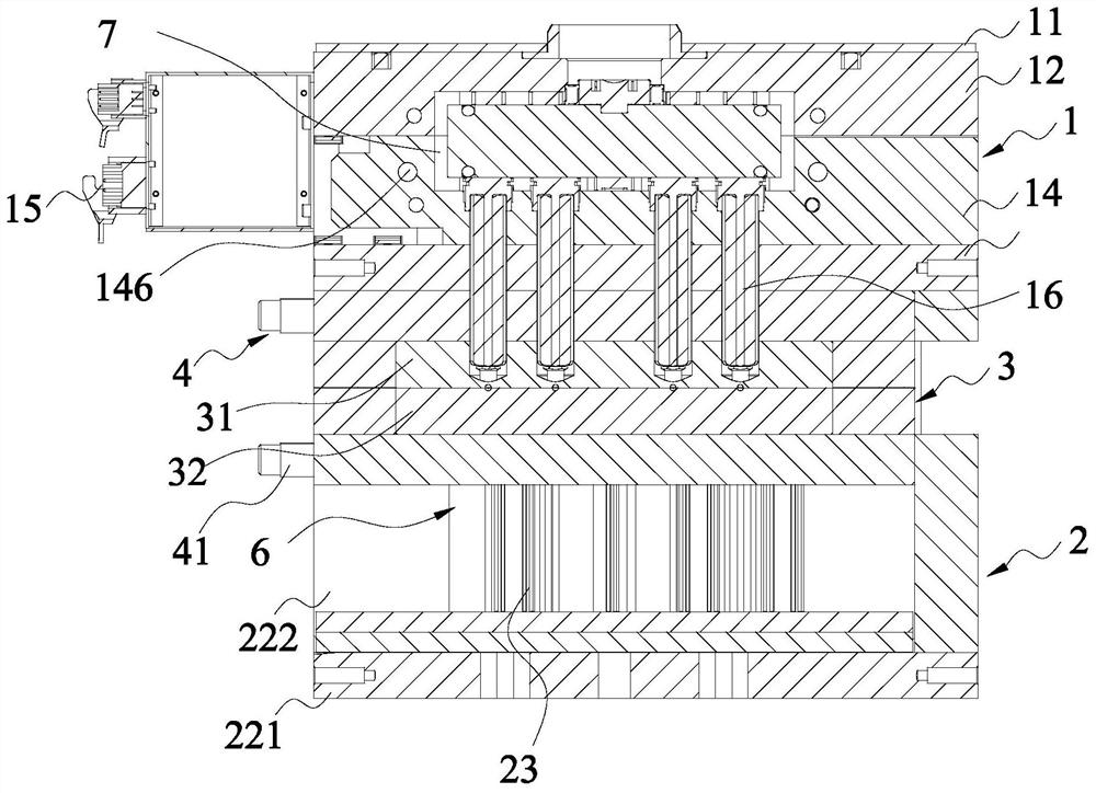 Machining mold device