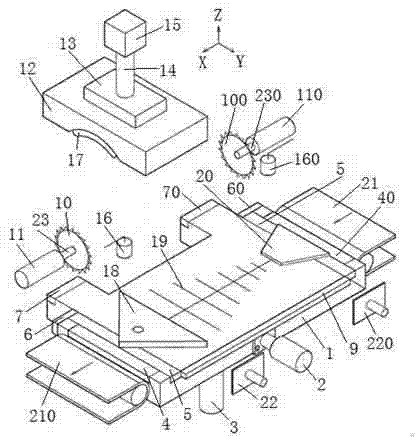 Method and device for automatically processing fish ends