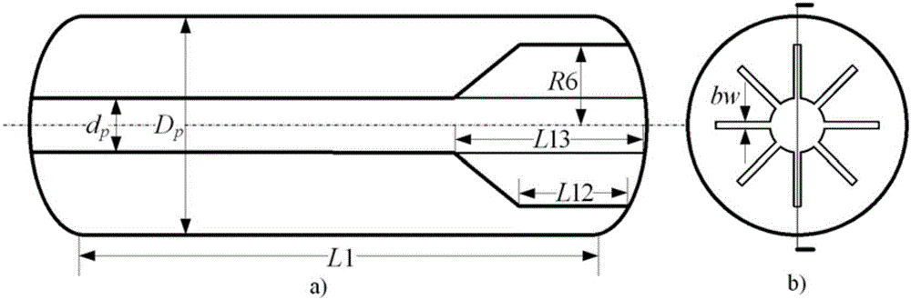 Charging design method of solid rocket engine