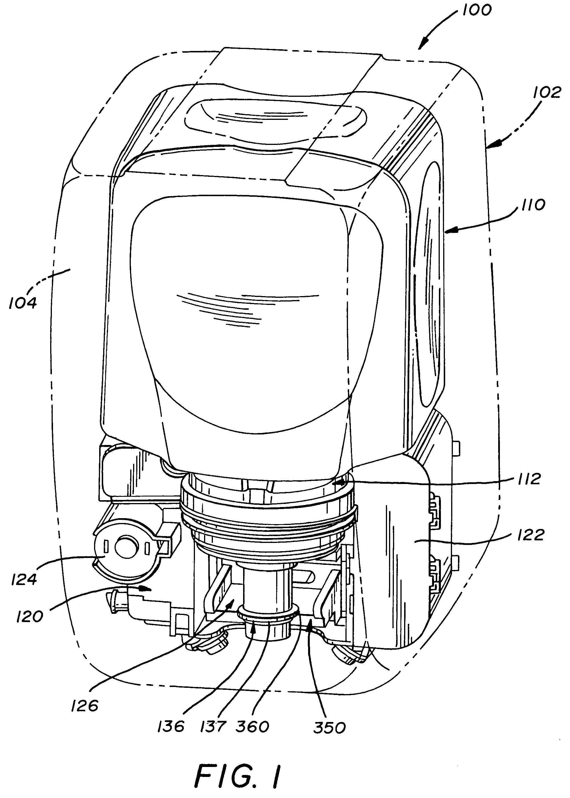 Electronically keyed dispensing systems and related methods utilizing near field frequency response