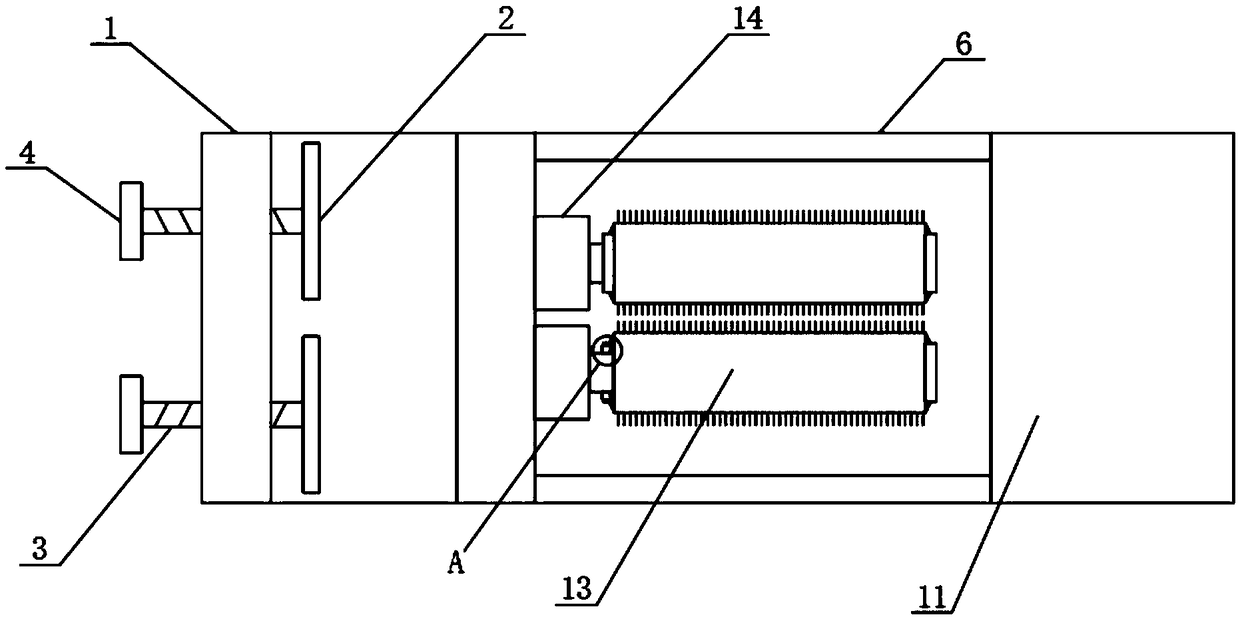 Cleaning device for improved winding machine