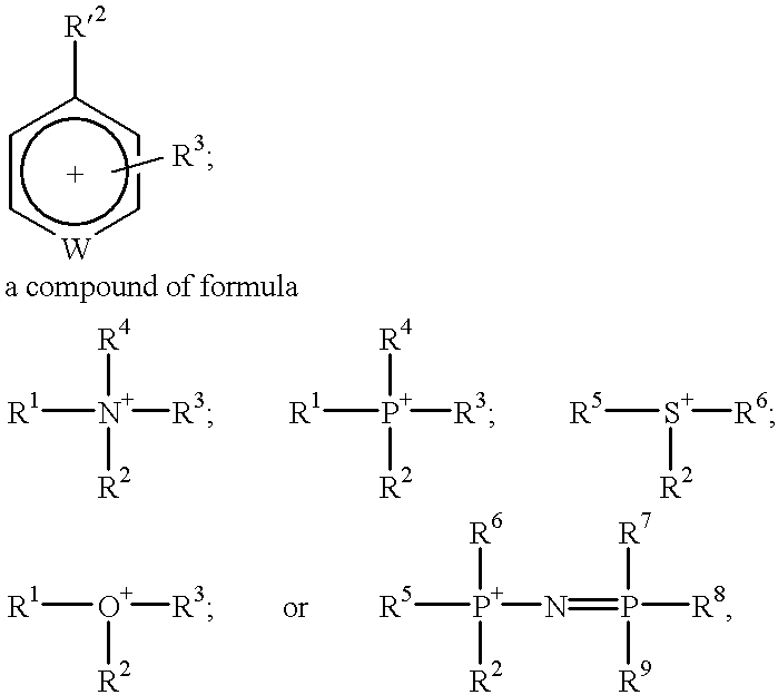 Materials useful as electrolytic solutes