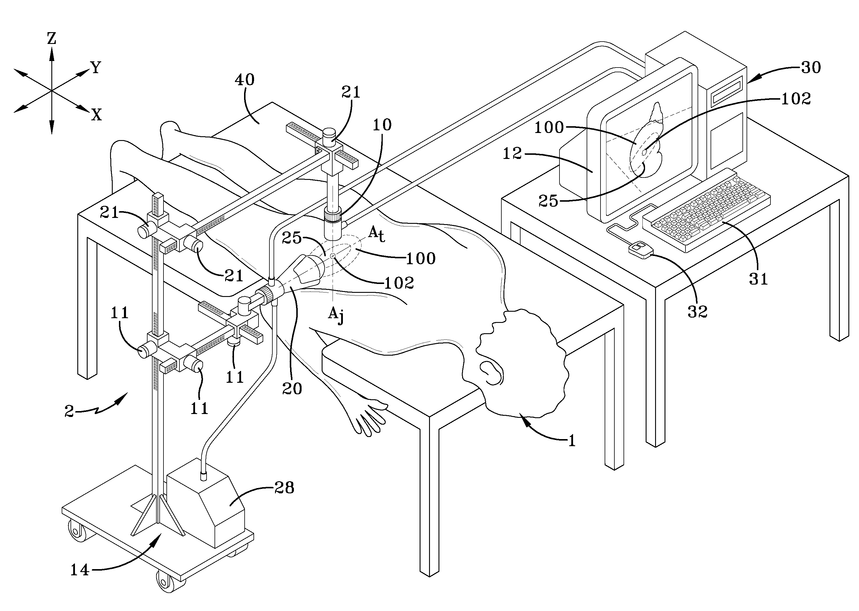 Shock wave imaging system