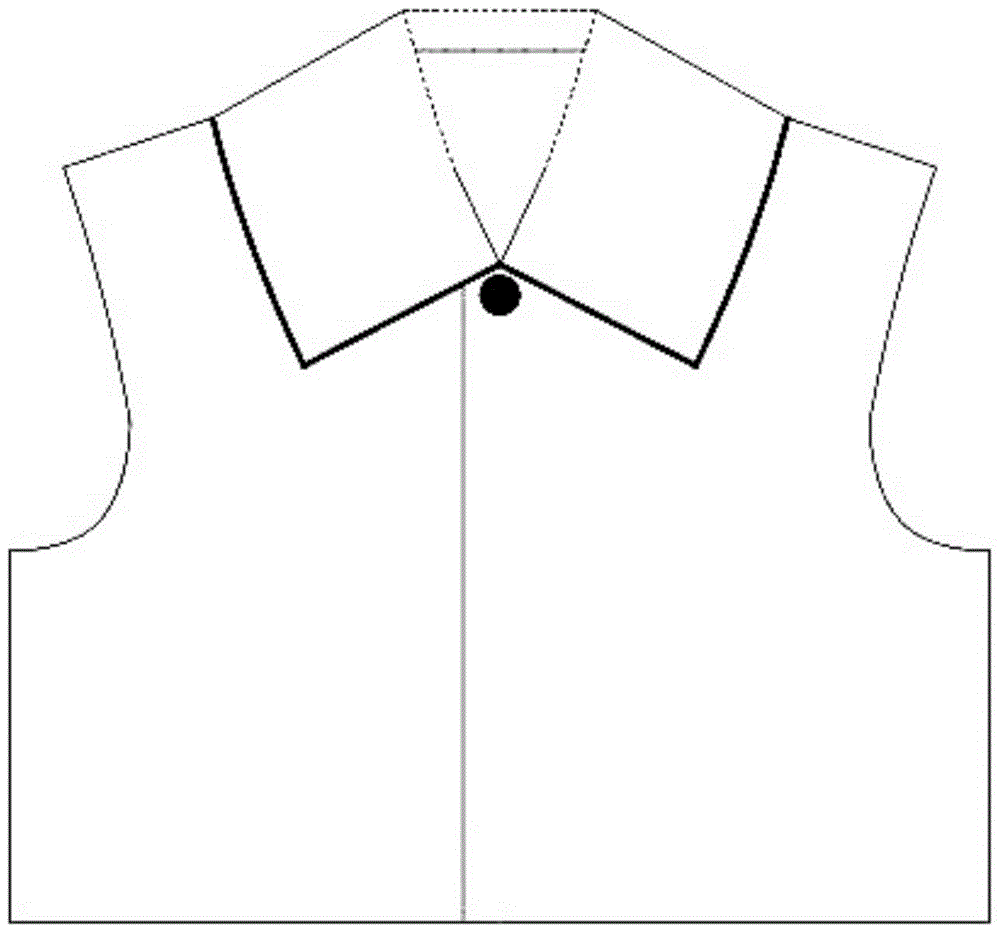 Original Number Design and Cutting Method of Non-fixed Value Warping of Clothing Collar