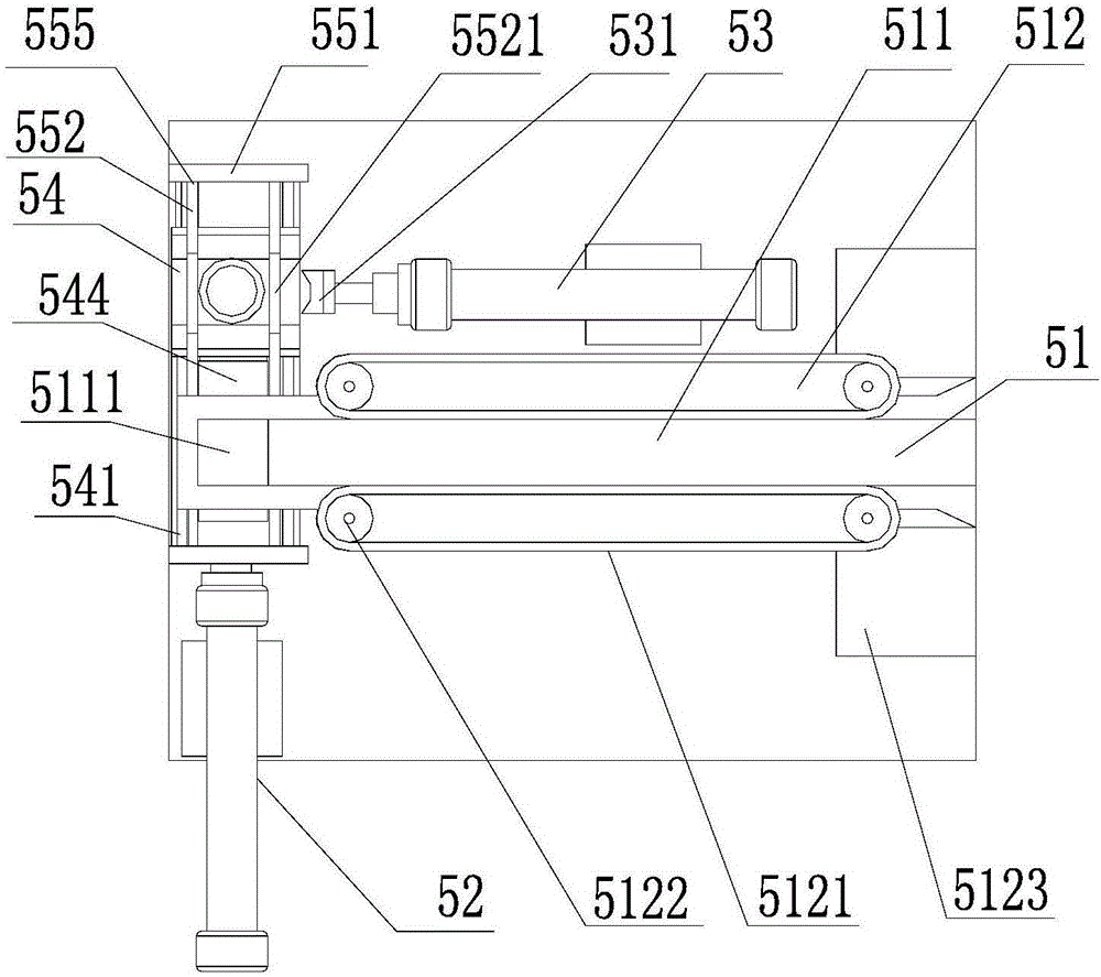 Spring double-face polishing device capable of carrying out feeding automatically