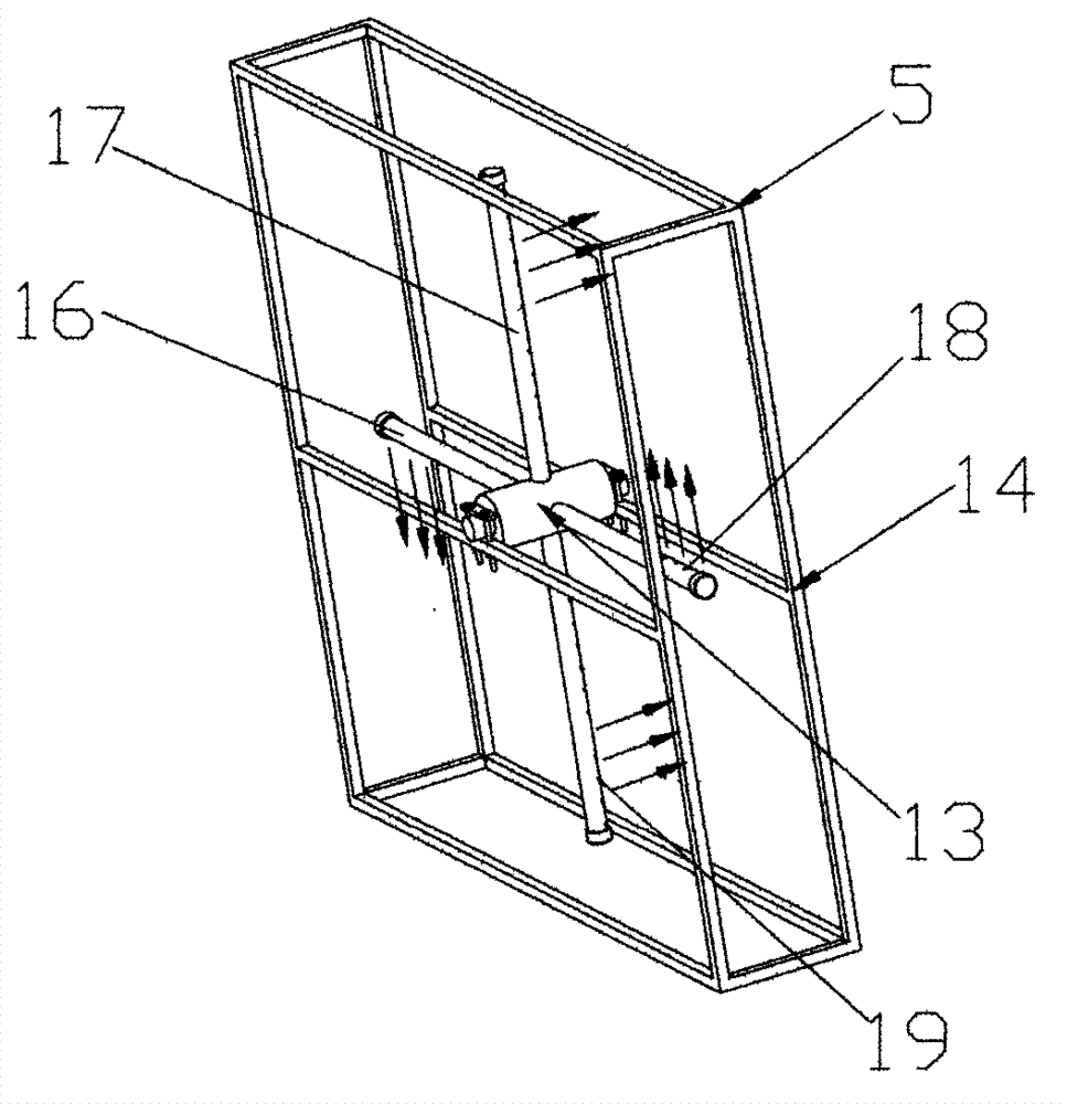 Automatic cleaning gradient purifier