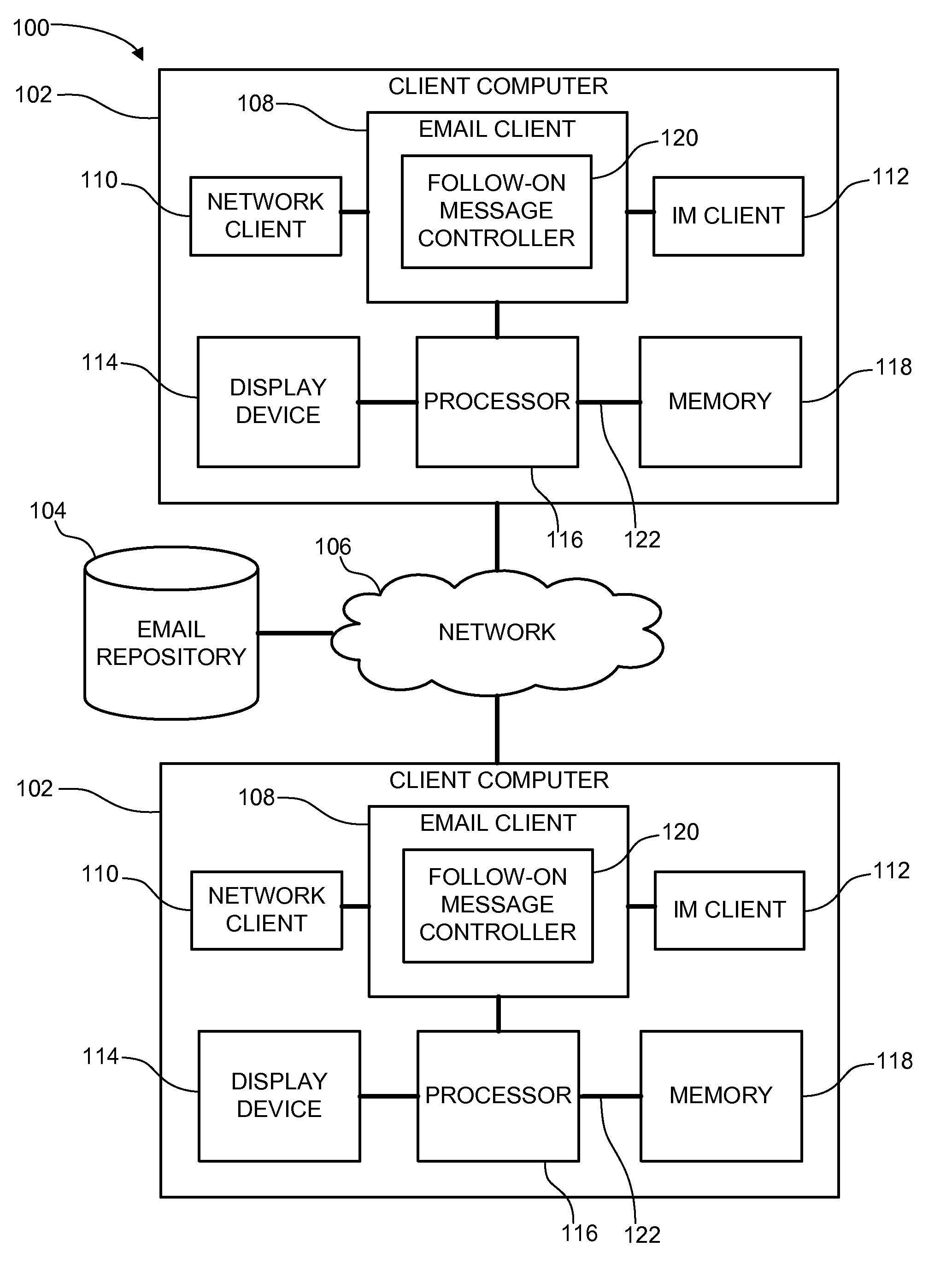 System and method for follow-on message processing