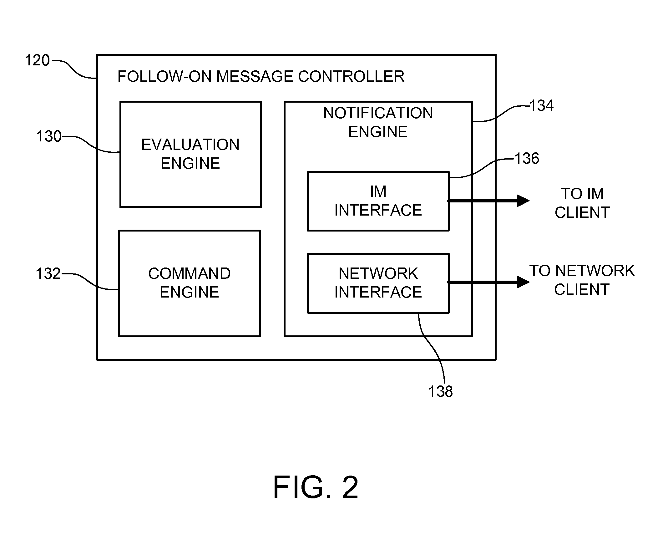 System and method for follow-on message processing