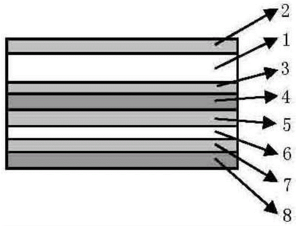 Energy-saving flexible transparent conducting film and preparation method thereof