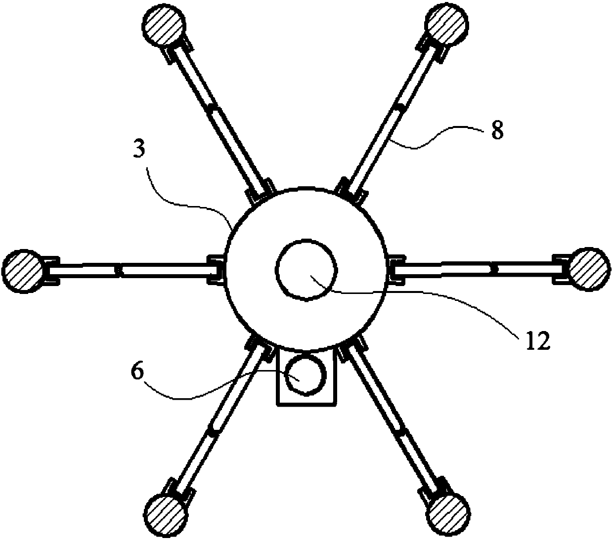 A kind of stepless diameter-reducing roller and its diameter-reducing method