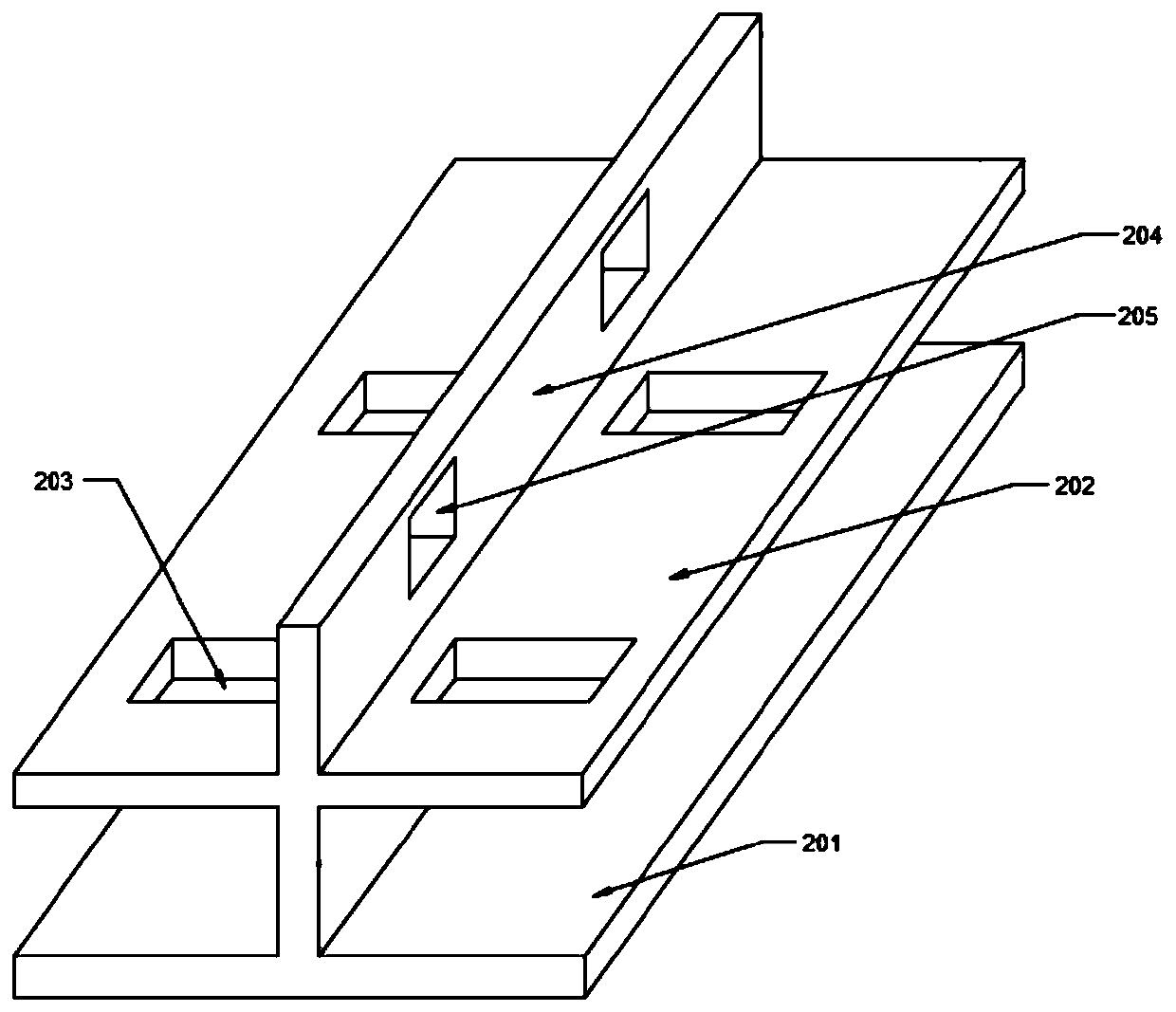 Seismic isolation structure based on masonry structure building