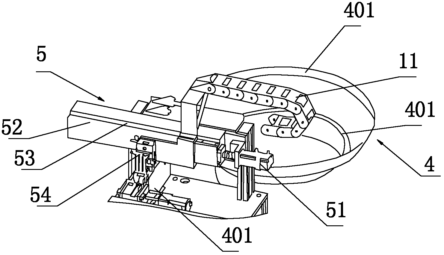 Full-automatic door body butt-welding machine