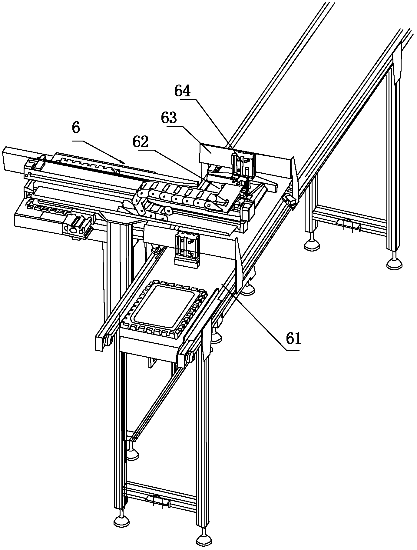 Full-automatic door body butt-welding machine