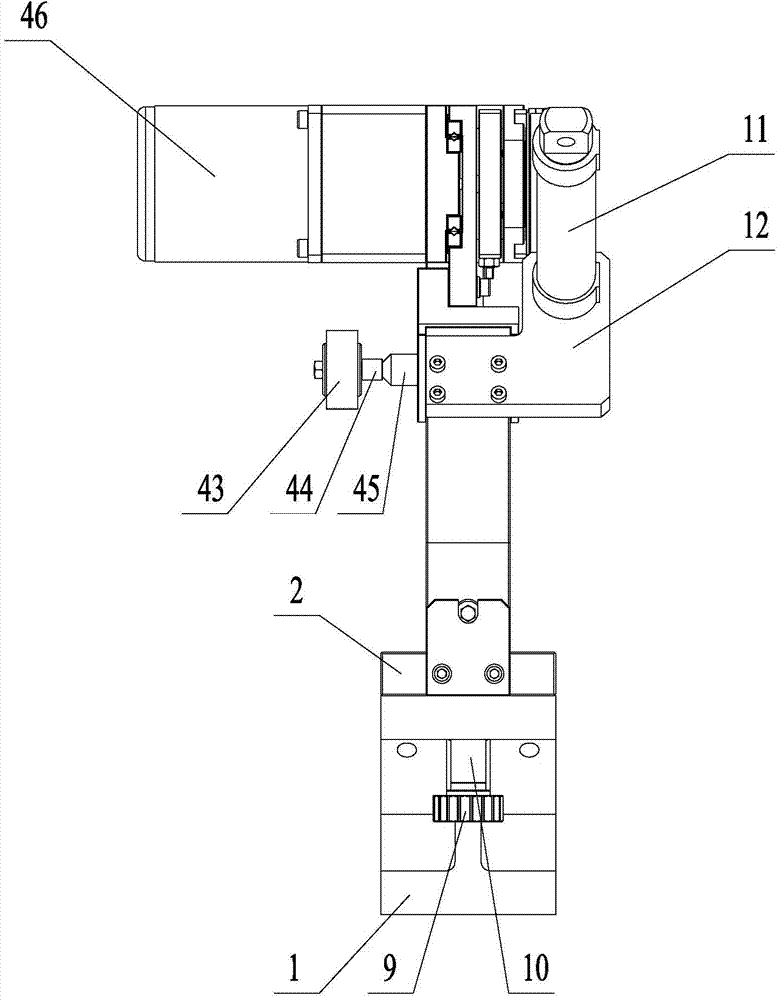 Single-power and dual-drive reciprocating brush device