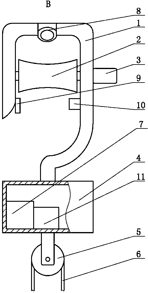 Live working remote control sliding device