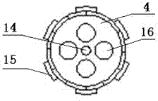 Tool for grouting in loose coal seam section during drilling