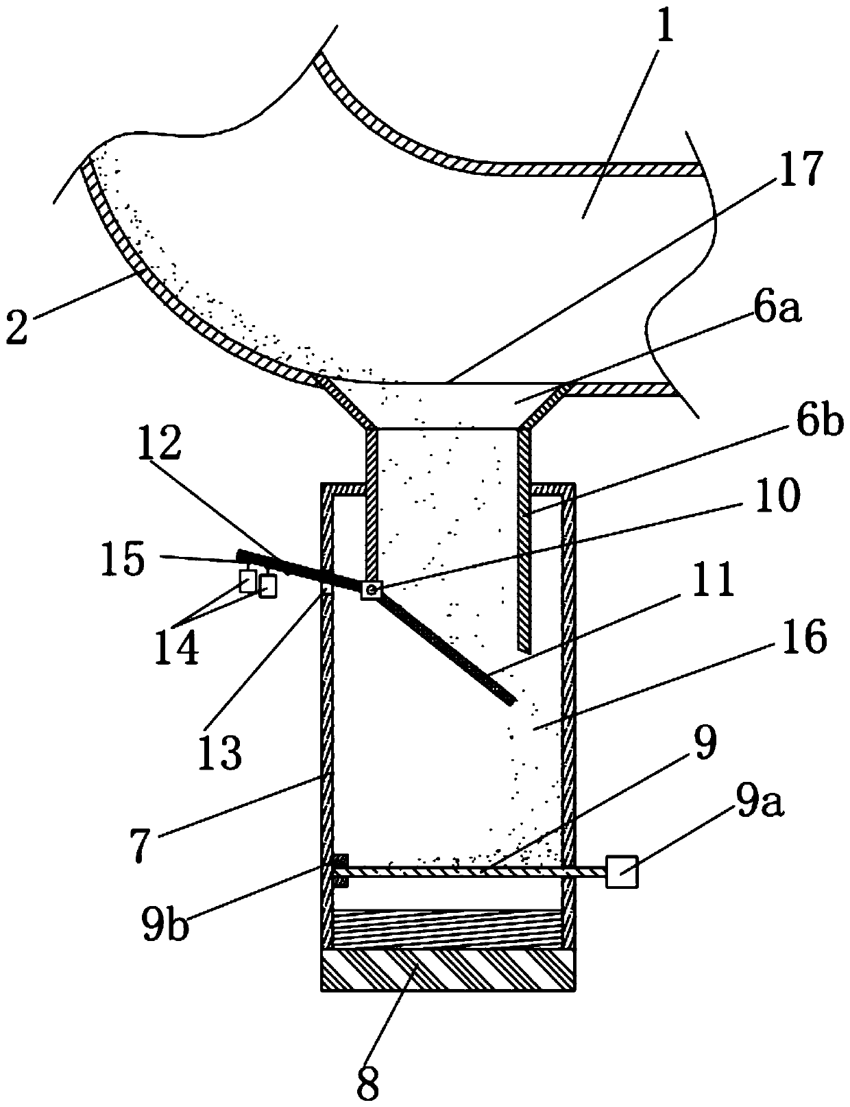 Multi-stage mixed flow primary air pipe anti-blocking system