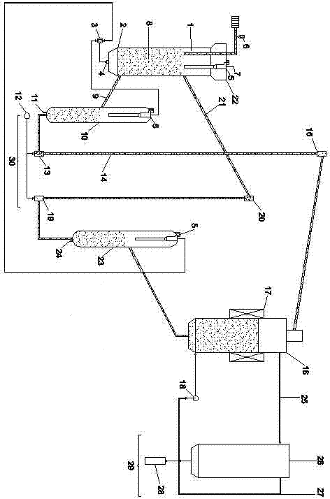 High-concentration VOC gas purification and recovery apparatus and high-concentration VOC gas purification and recovery method