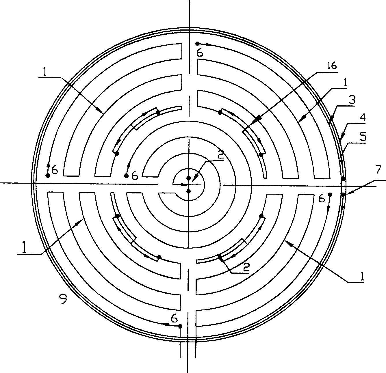 High-solidified oil floating-roof oil tank space heating device