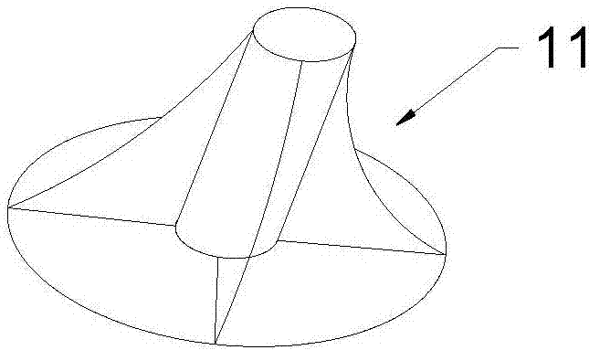 Raise dust preventing cement block treatment device