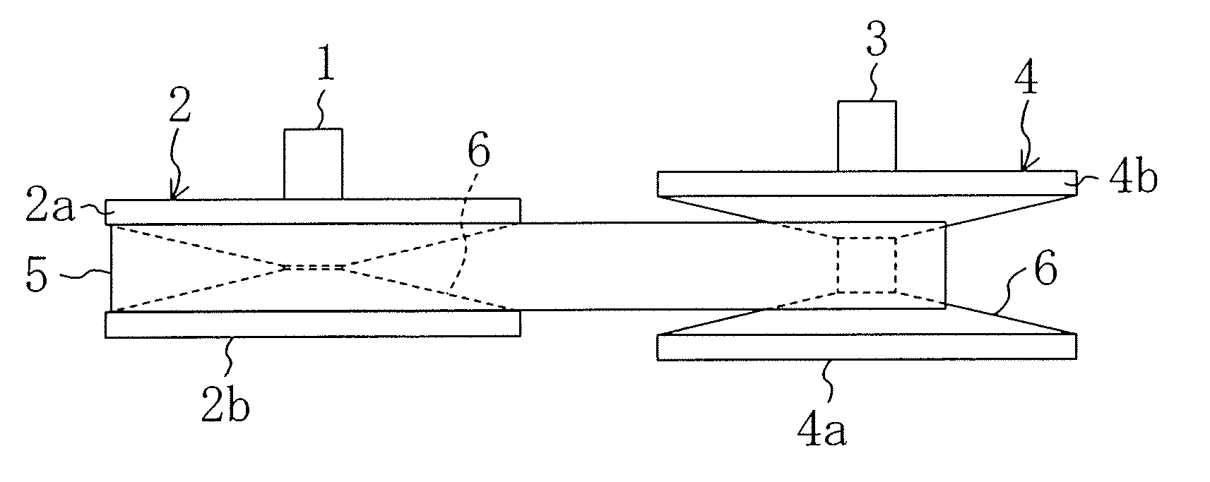 Belt transmission device