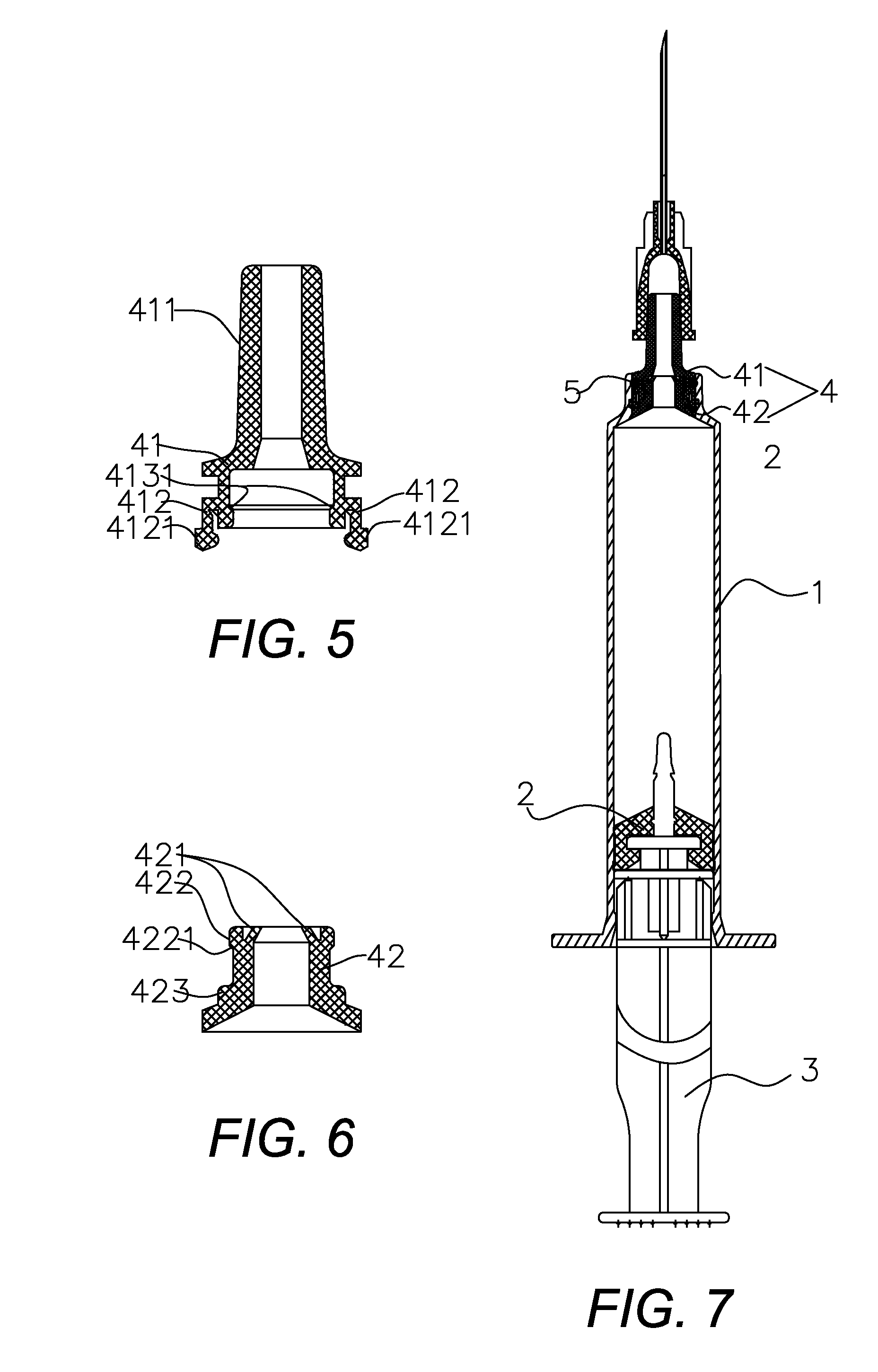 Safety Self-Destroying Disposable Syringe