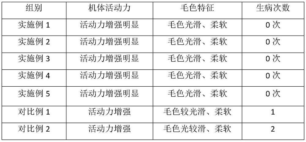 Food for enhancing immunity of pets at young stage and preparation method thereof