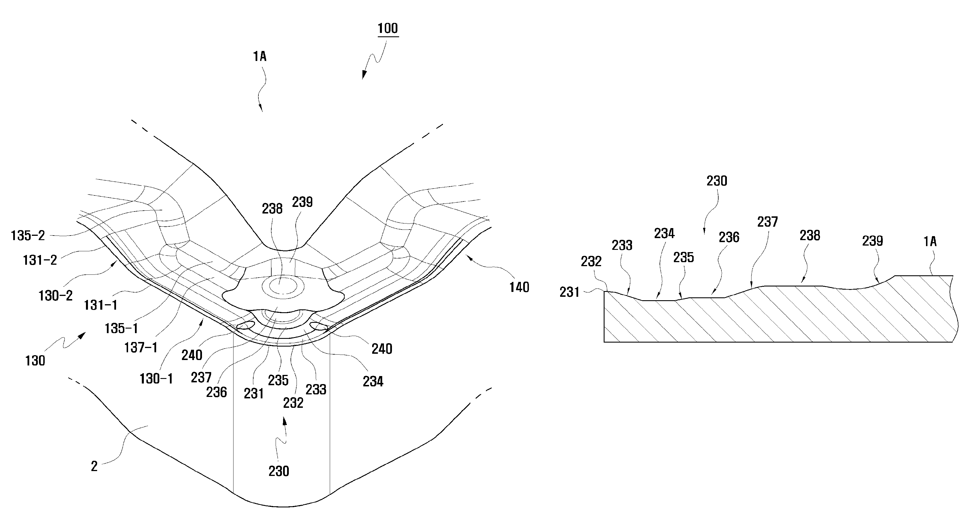 Cutting insert having a corner recess