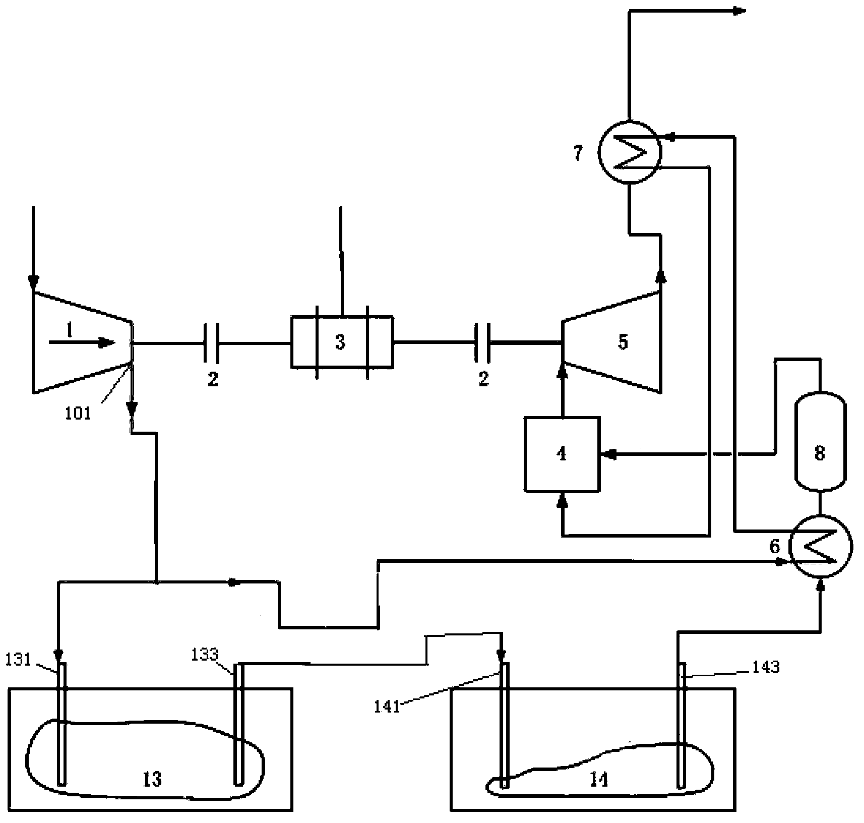 Electricity generating method and electricity generating system