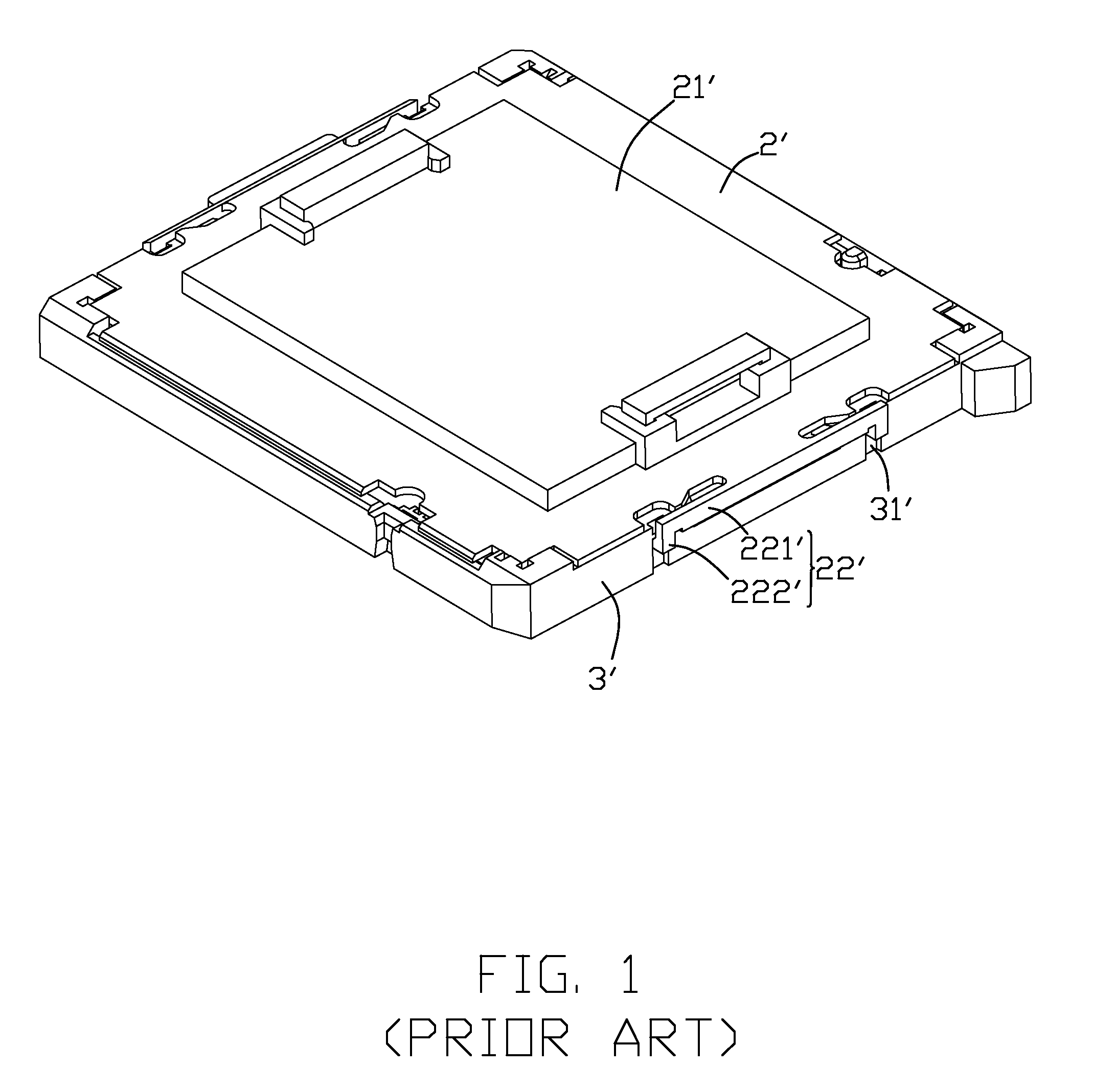 Electrical connector assembly having pick-up cap