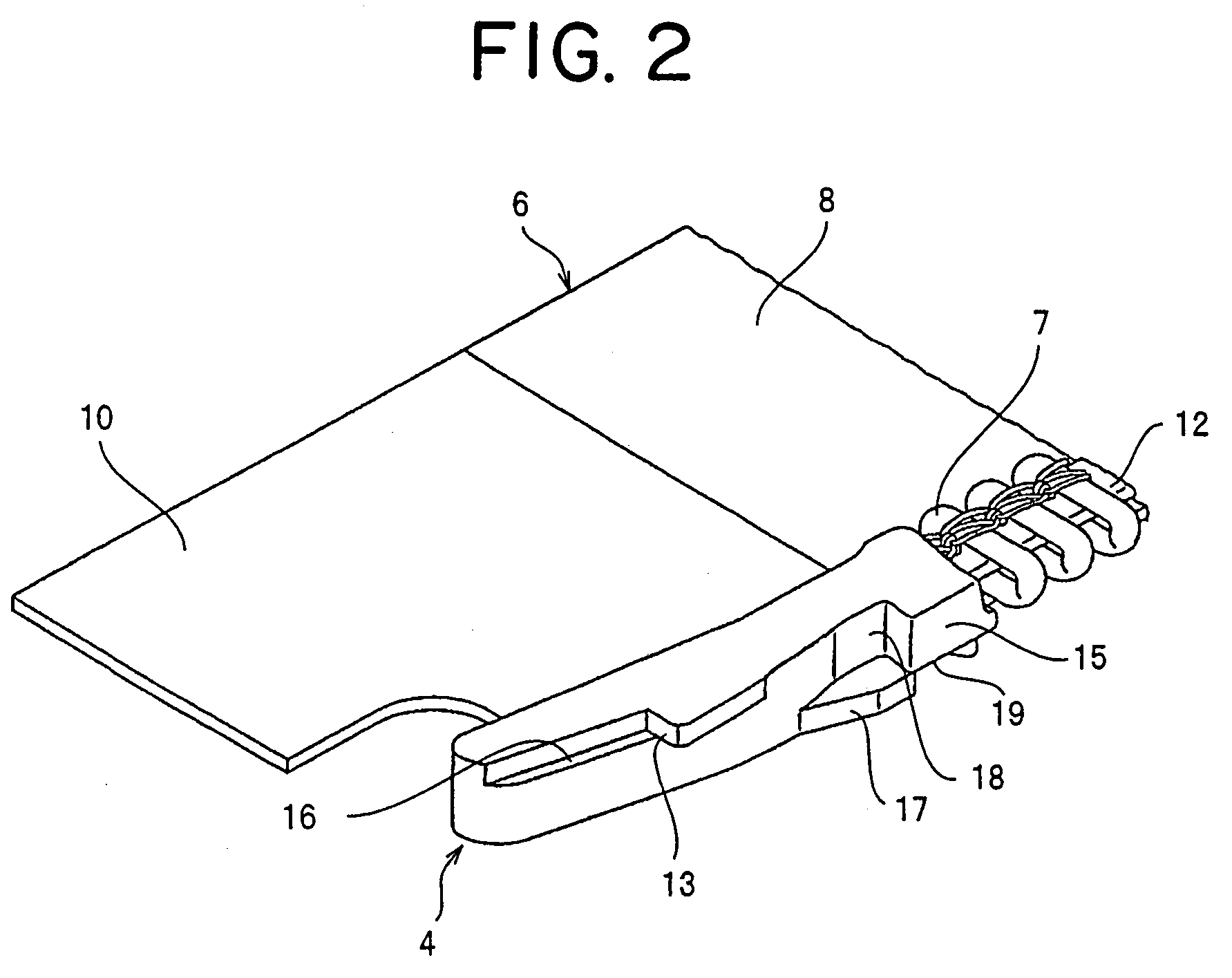 Reverse opening type separable end stop of slide fastener