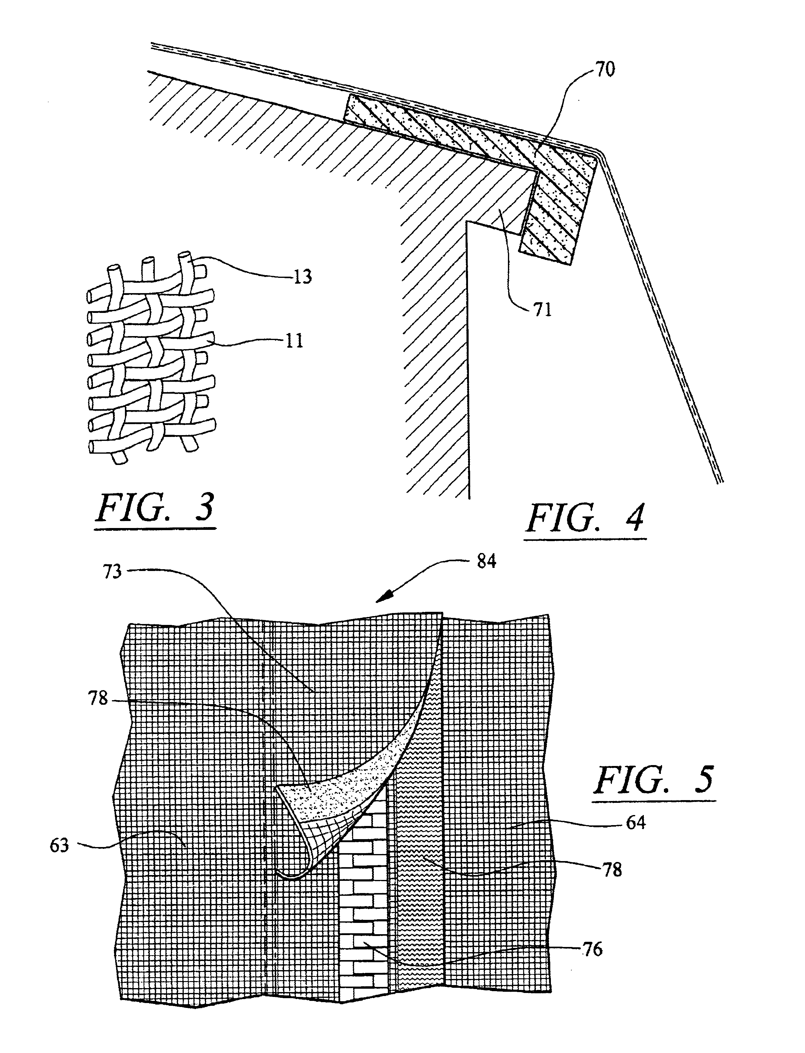 Flexible wind abatement system