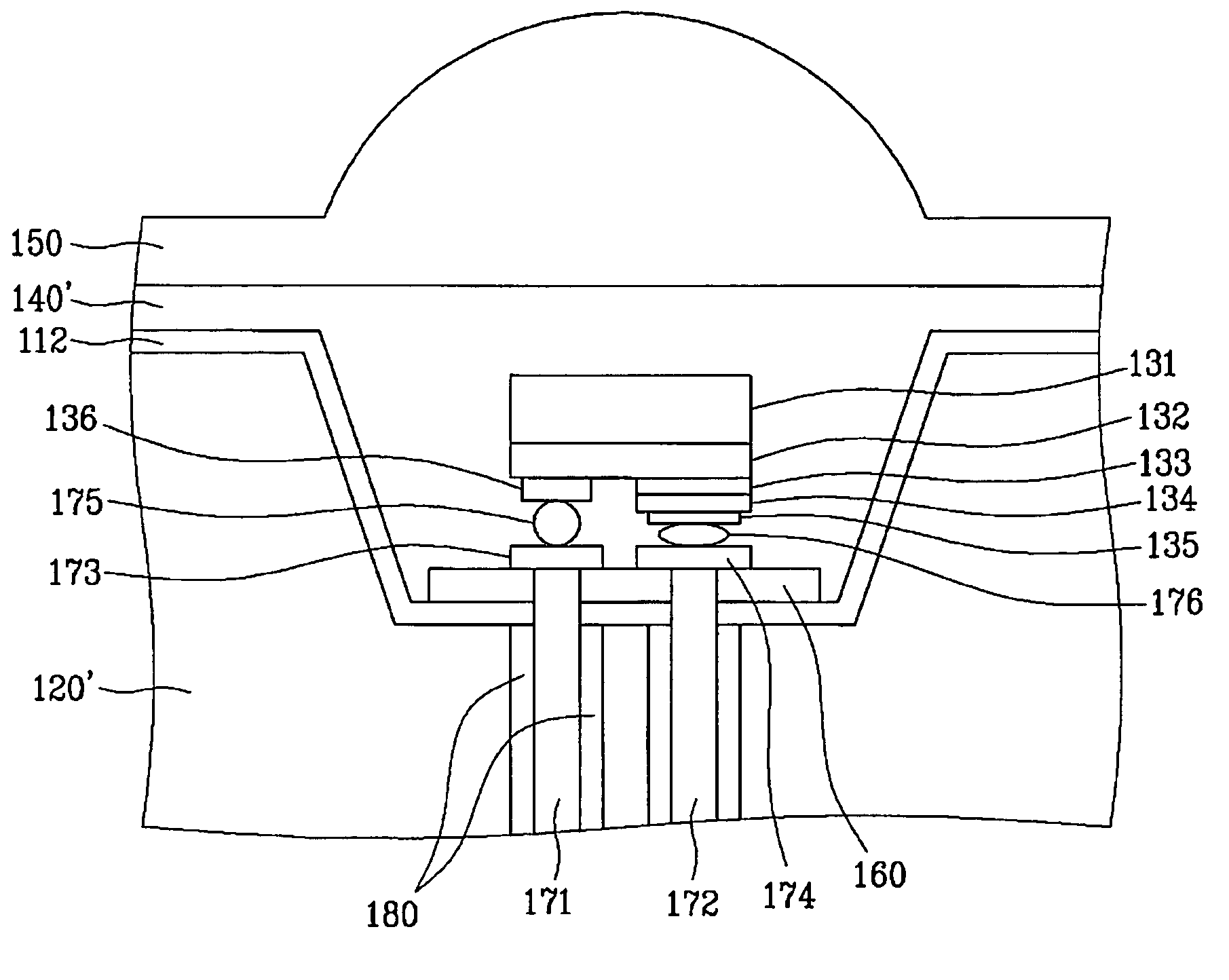 Two dimensional light source using light emitting diode and liquid crystal display device using the two dimensional light source