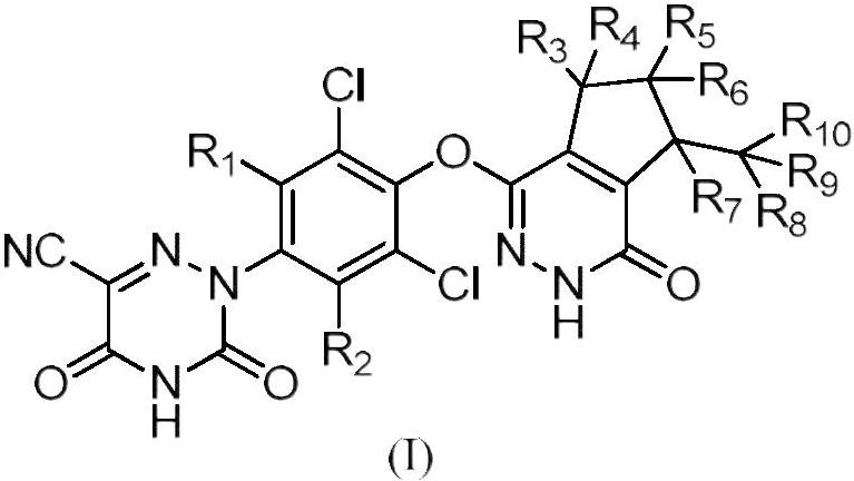 Deuterated pyridazinone compound and application thereof