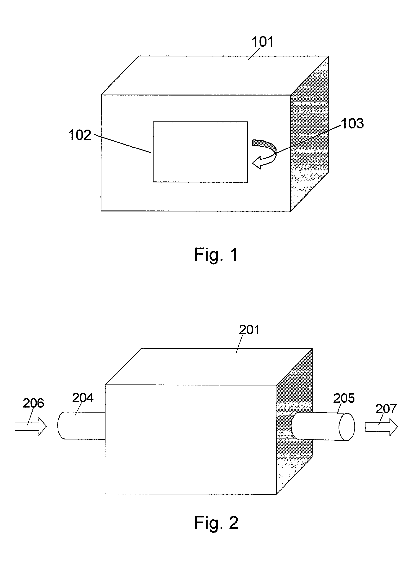 Chamber for and a method of processing electronic devices and the use of such a chamber