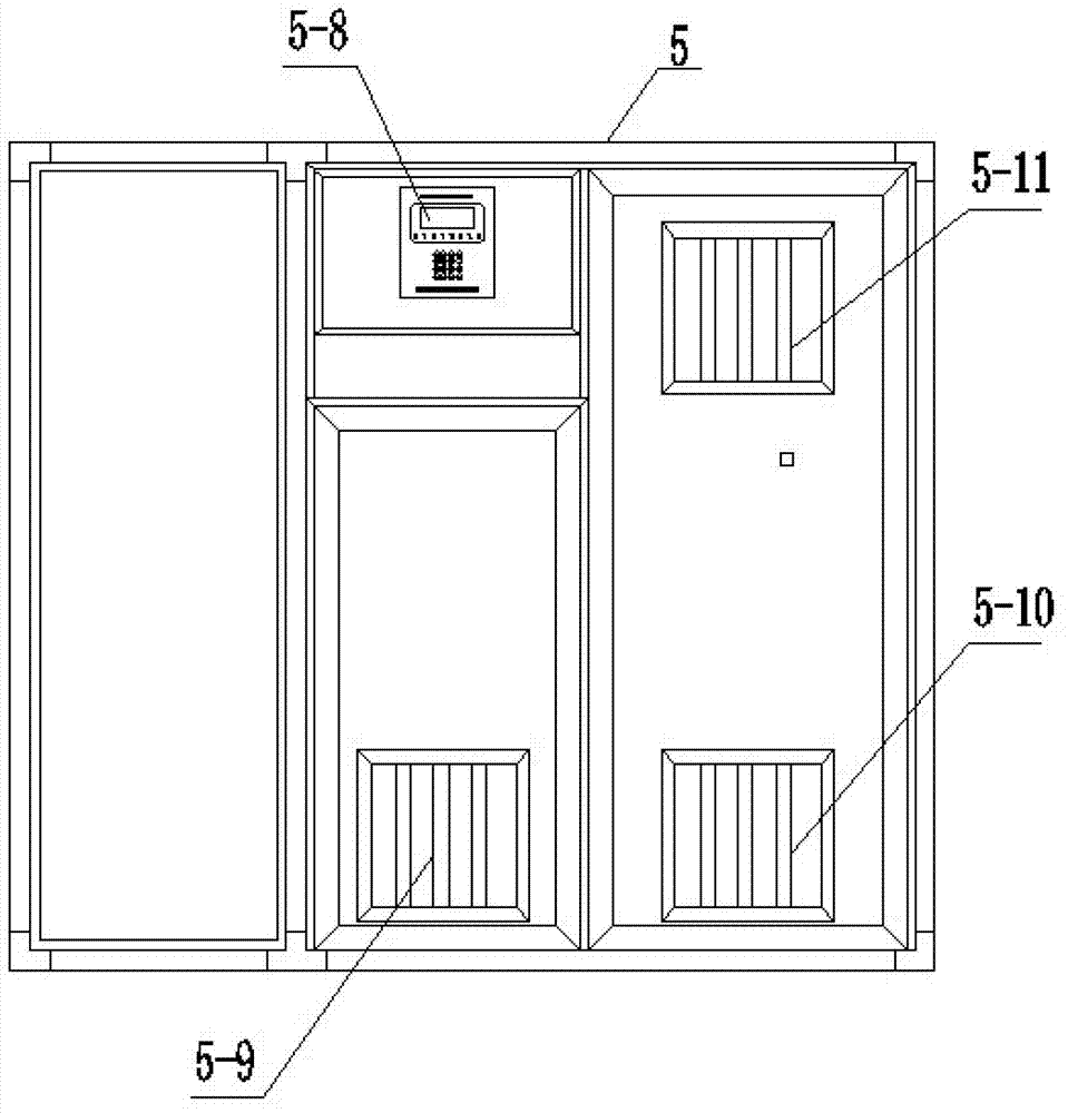 Sulfur hexafluoride booster ventilation device of transformer substation