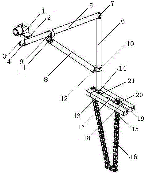 Special gamma ray detection tool for small diameter tube butt joints