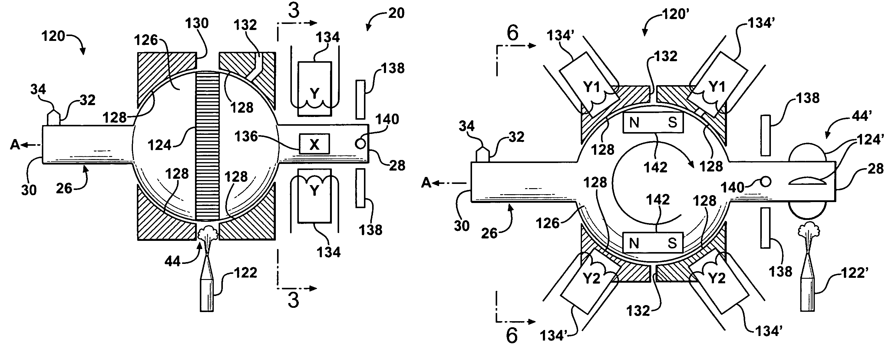 Hybrid orbiting spindle for shaping non-circular holes