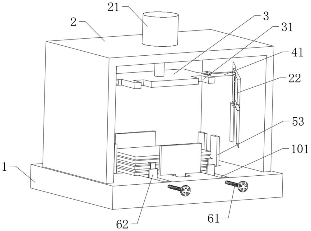 Financial management device capable of preventing dislocation and flattening for financial management system