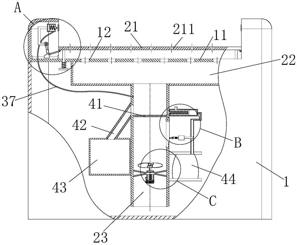 Auxiliary fabric supporting equipment for garment cutting machine