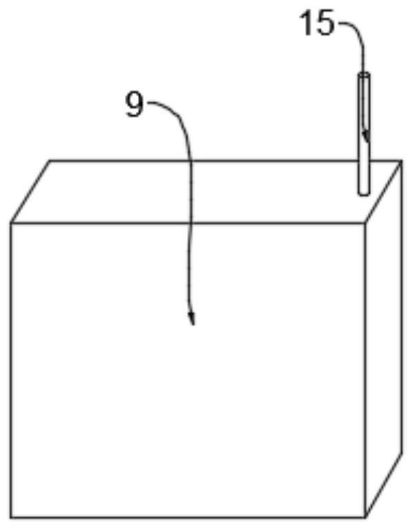 LED lamp facilitating manual dust removal