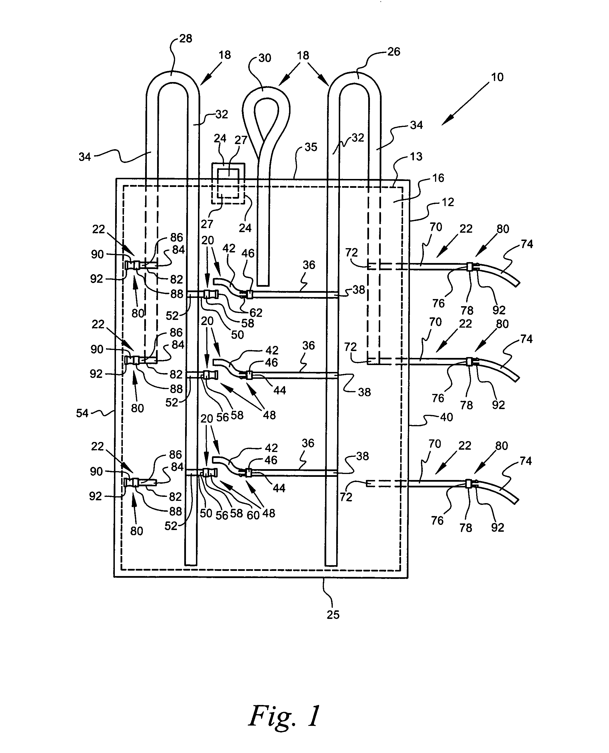 Device for manually transporting a carcass