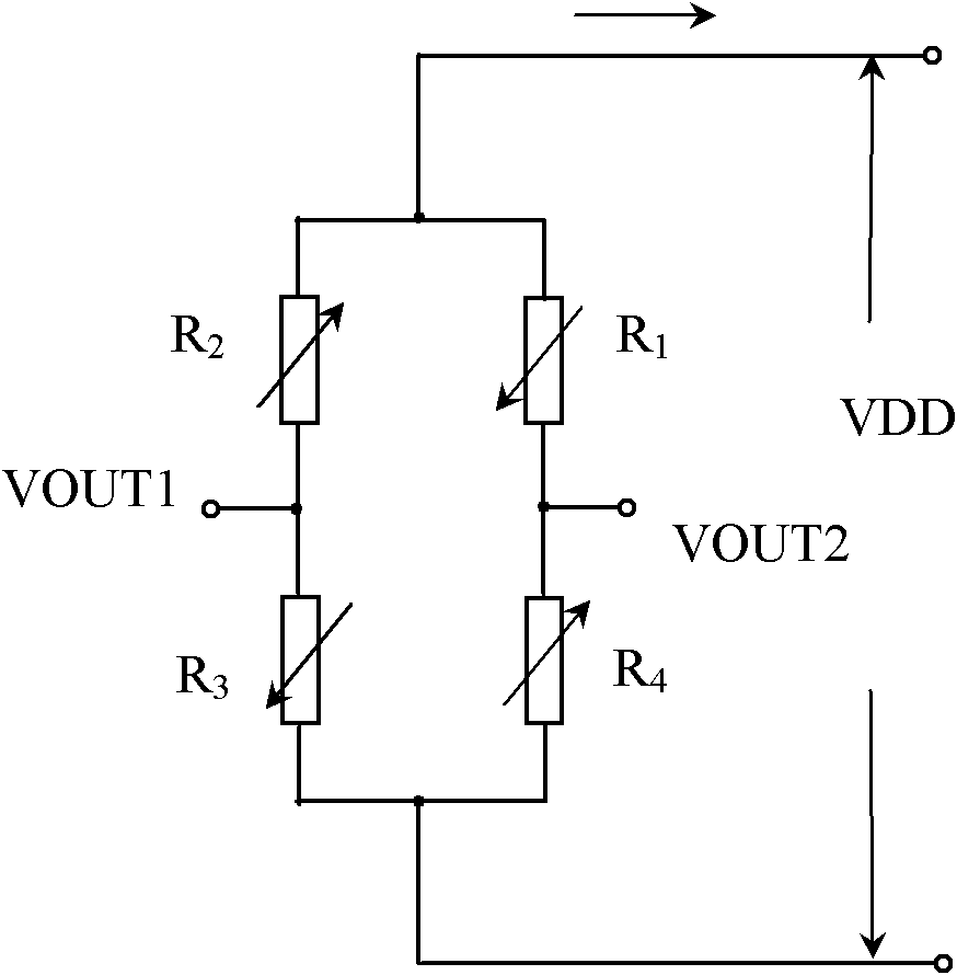 Nano silicon thin film transistor pressure sensor